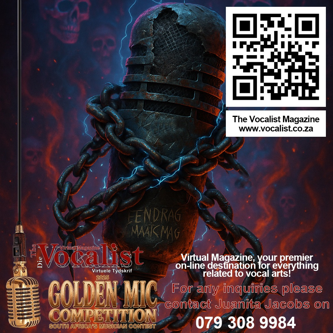 Vokalis with QR Code